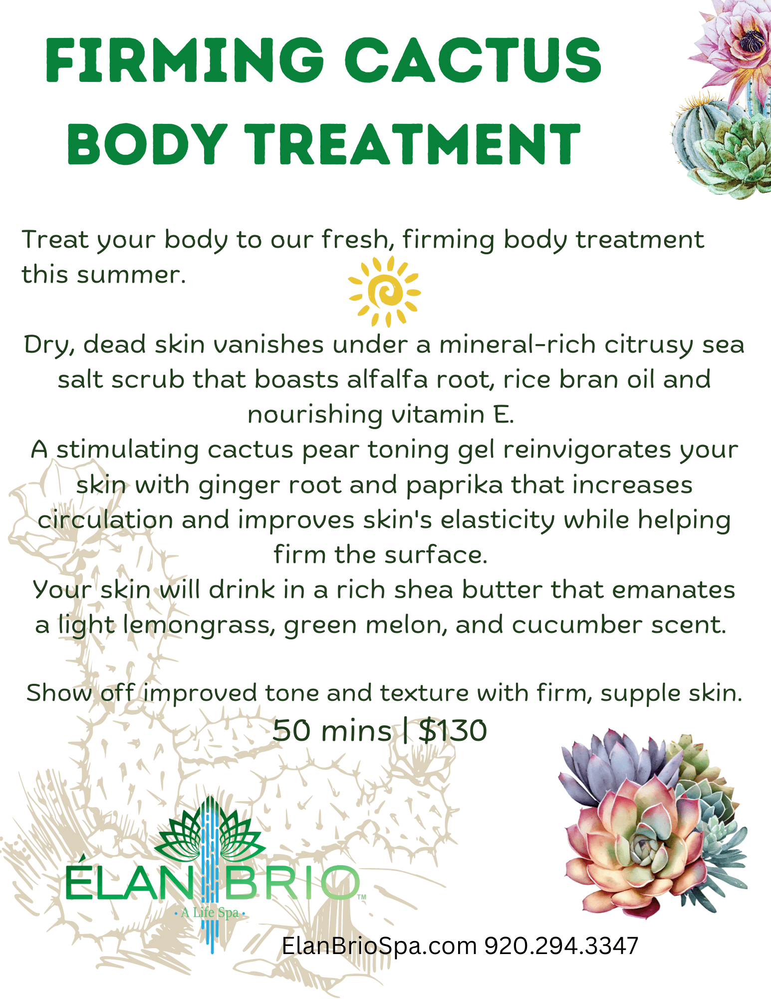 Firming Cactus Body Treatment